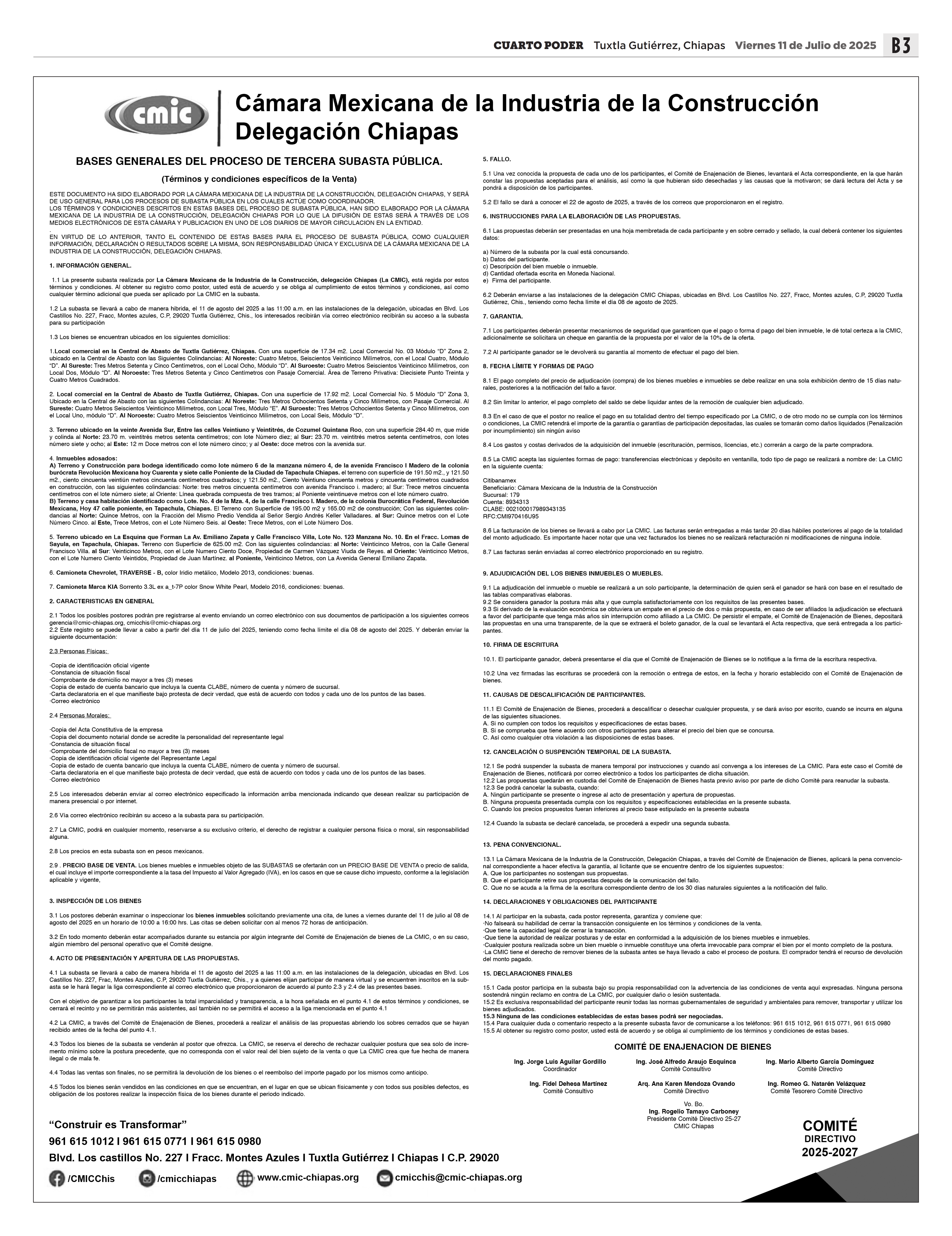 CONVOCATORIA
